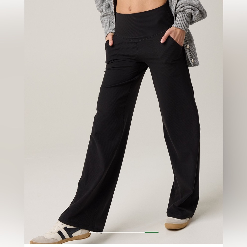 OFFLINE by aerie Real Me Xtra High Waist Ribbed Trouser